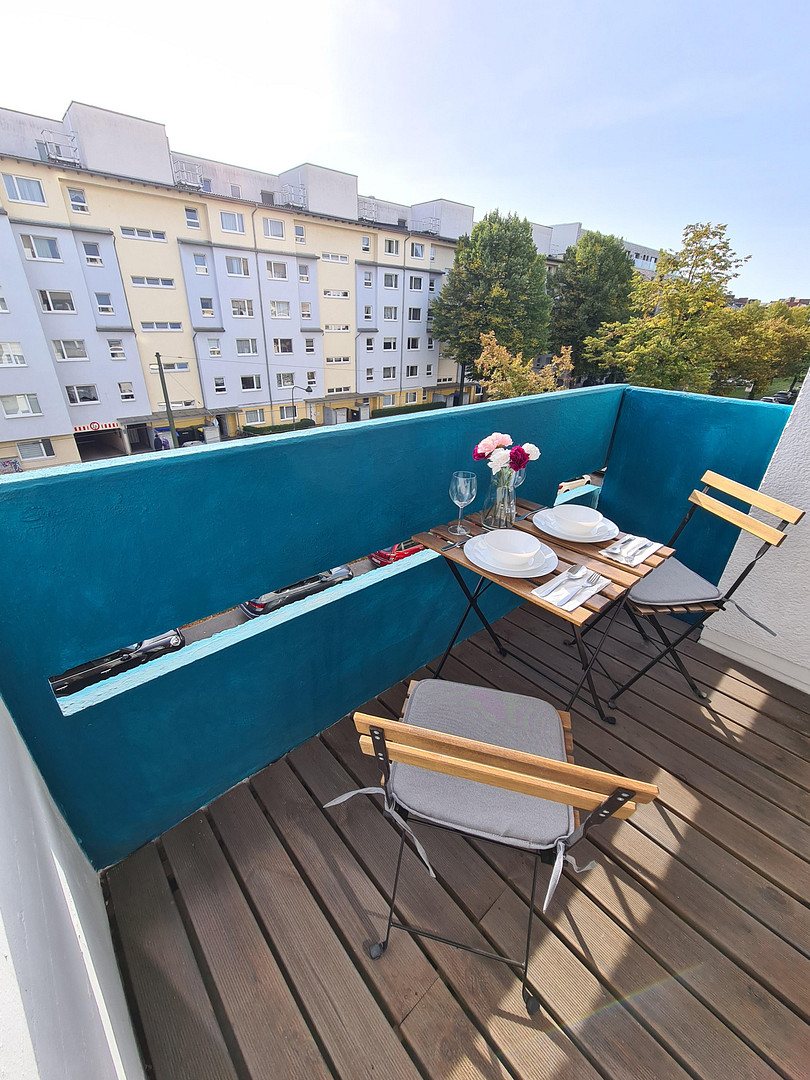 Hochwertig kernsanierte und möblierte 1,5 Zimmer Whg, schlüsselfertig mit Balkon und Küche-Derendorf – Rather Straße 94, 40476 Düsseldorf(Derendorf) – Vorschaubild 16