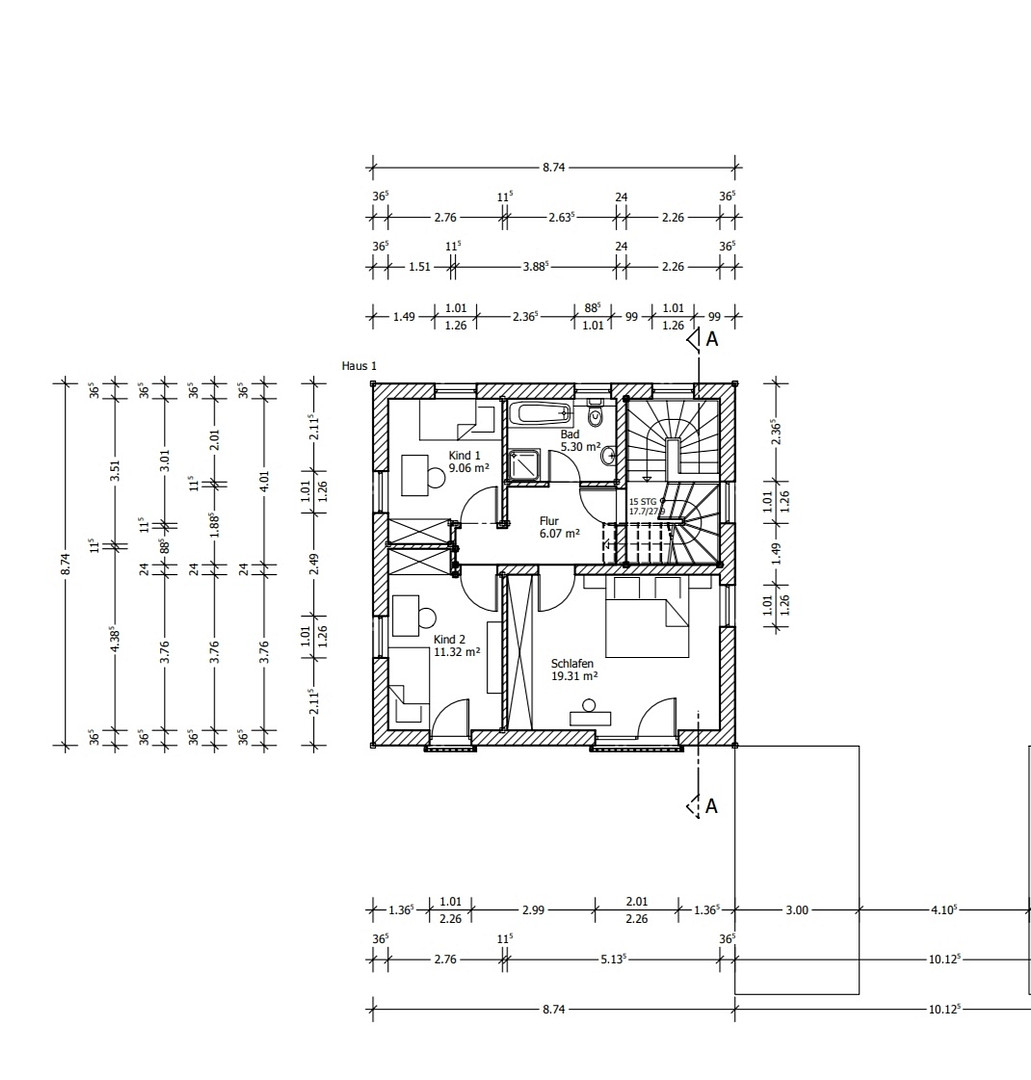 Einfamilienhaus nähe Saturnarena – Asamstr. 44, 85053 Ingolstadt – Vorschaubild 15