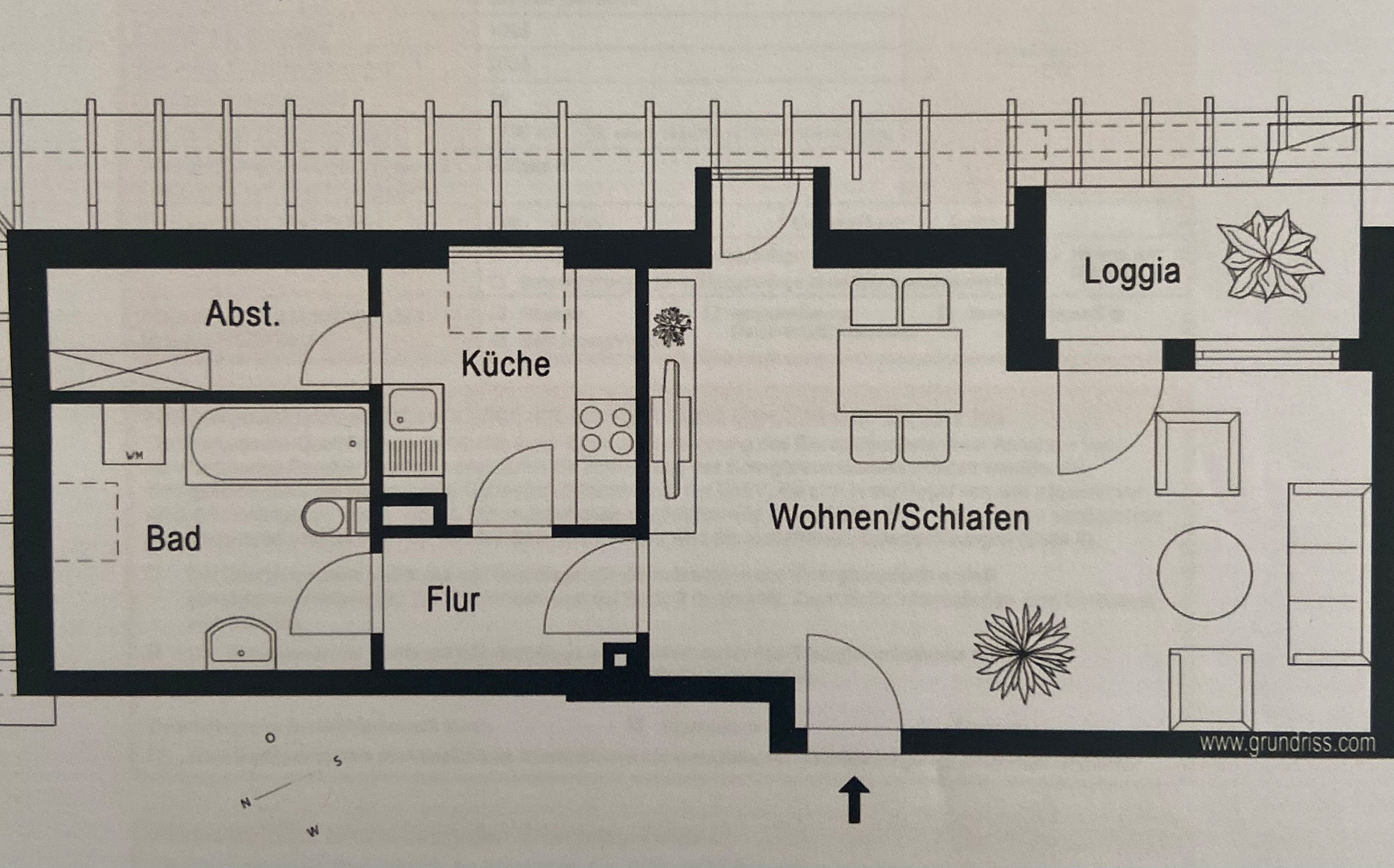 Großzügiges 1 DG Apartment mit Loggia – Neumarkterstr, 81673 München – Vorschaubild 4