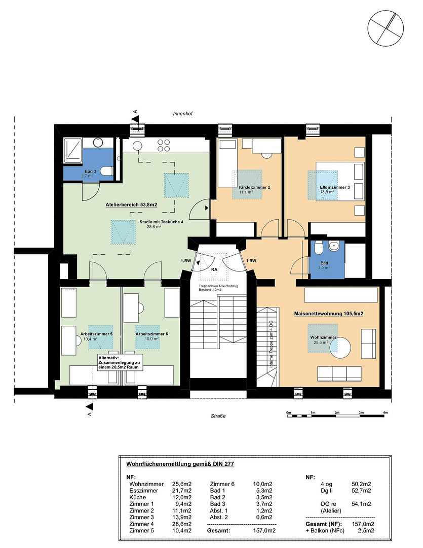 DG Maisonette-Townhouse mit Atelier – Wohnen und Arbeiten unter einem Dach – Heinz-Bartsch-Straße 15, 10407 Berlin(Prenzlauer Berg) – Vorschaubild 19