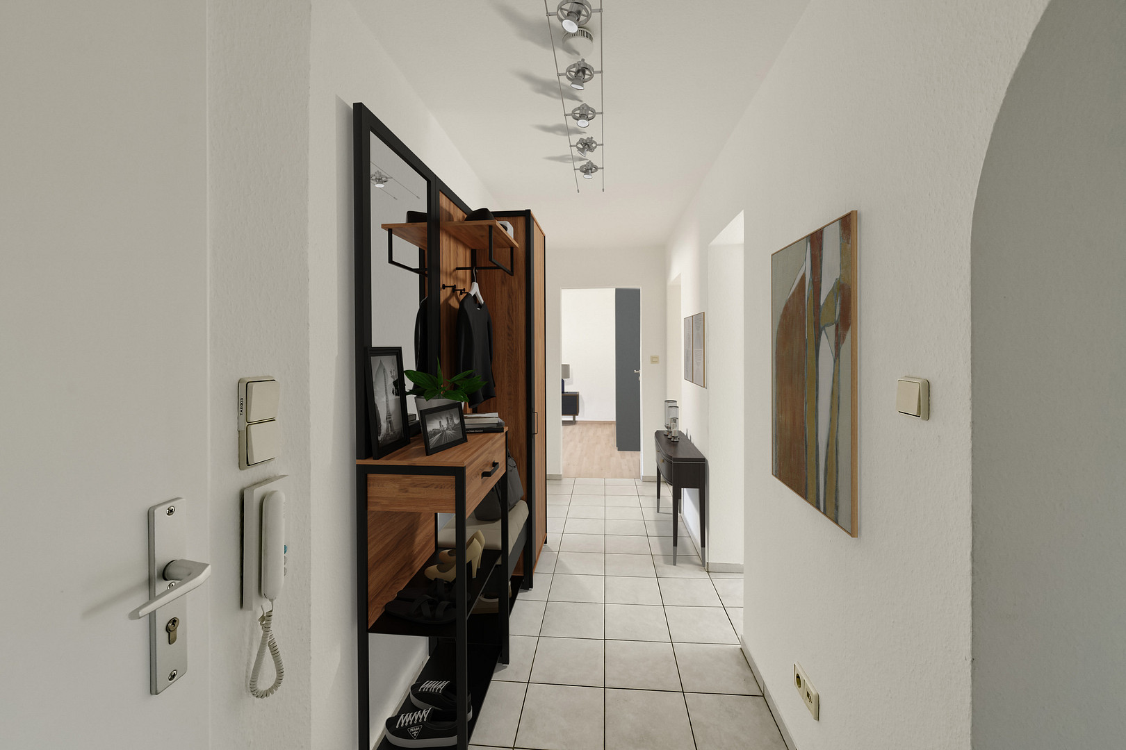 Attraktive, schöne und helle 3-Zimmer-Wohnung mit Balkon – Karlsruhe(Mühlburg) – Vorschaubild 6