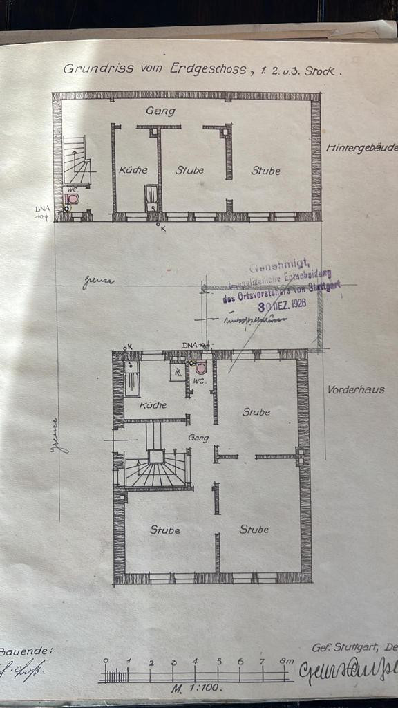 Stuttgarter Mehrfamilienhaus 86.000,- € Jährliche Netto-Kaltmieteinnahmen – Obere Strasse 5, 70173 Stuttgart(Ost) – Vorschaubild 9