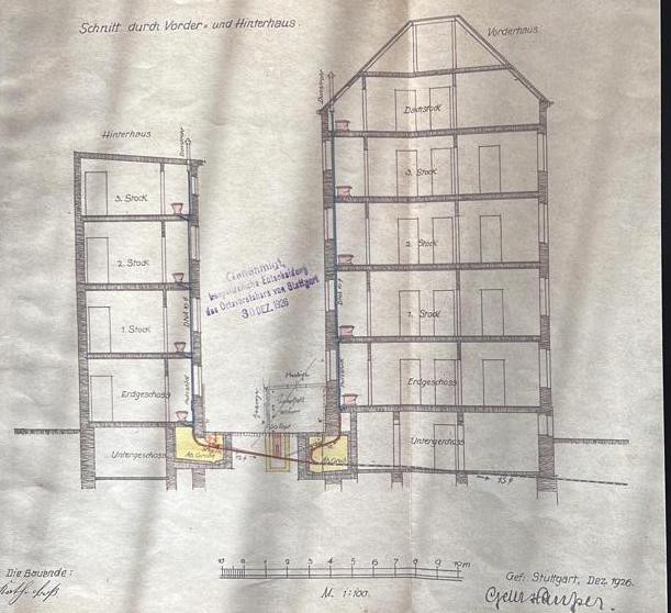 Stuttgarter Mehrfamilienhaus 86.000,- € Jährliche Netto-Kaltmieteinnahmen – Obere Strasse 5, 70173 Stuttgart(Ost) – Vorschaubild 10