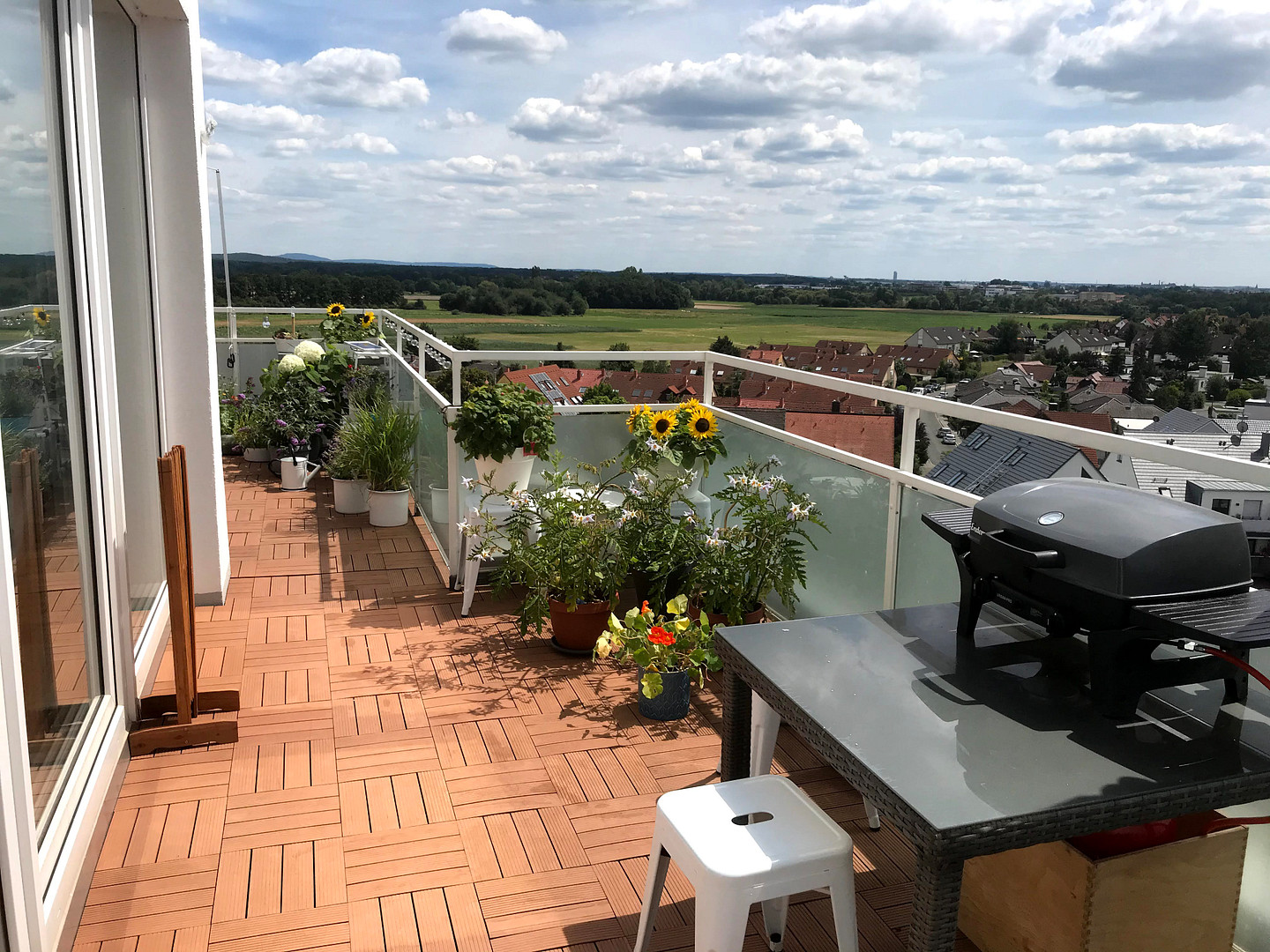 Ganz oben - Exklusives Penthouse mit atemberaubender Dachterrasse & Einzelgarage – Nürnberg / Großgründlach(Großgründlach) – Vorschaubild 3