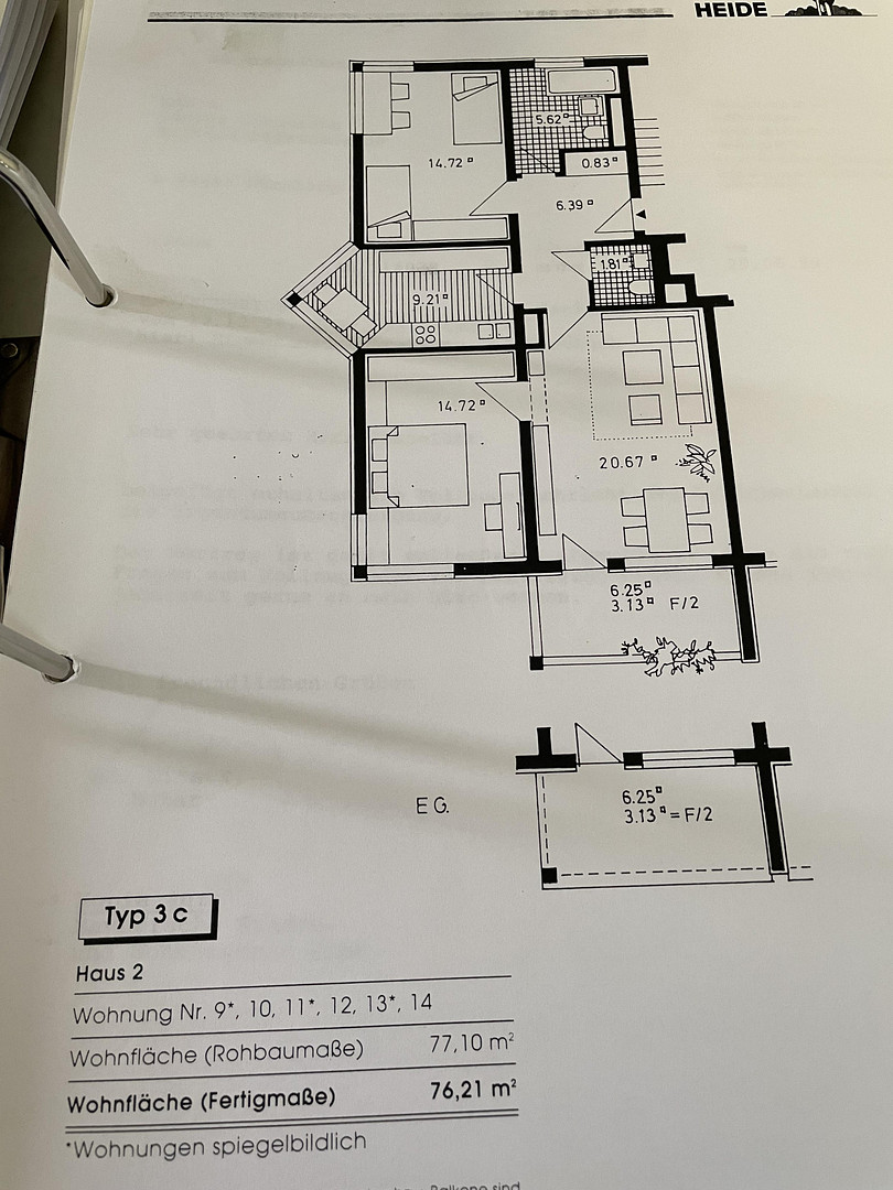 3 Zimmer Wohnung KAPITALANLAGE – Zum Heiderand 30, 1328 Dresden -Weißig(Weißig) – Vorschaubild 10