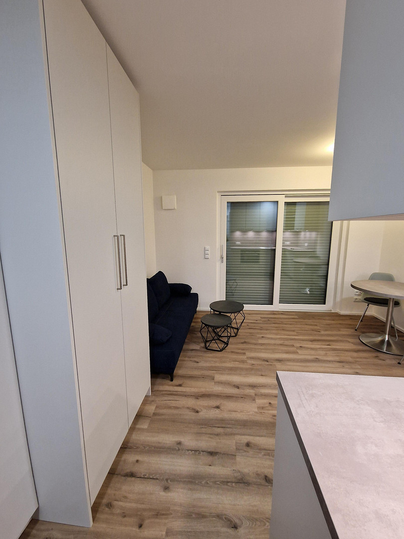 Möblierte Neubau Erdgeschosswohnung - inkl. Tiefgarage, Luxusausstattung, mit Garten – 80809 München(Milbertshofen) – Vorschaubild 4