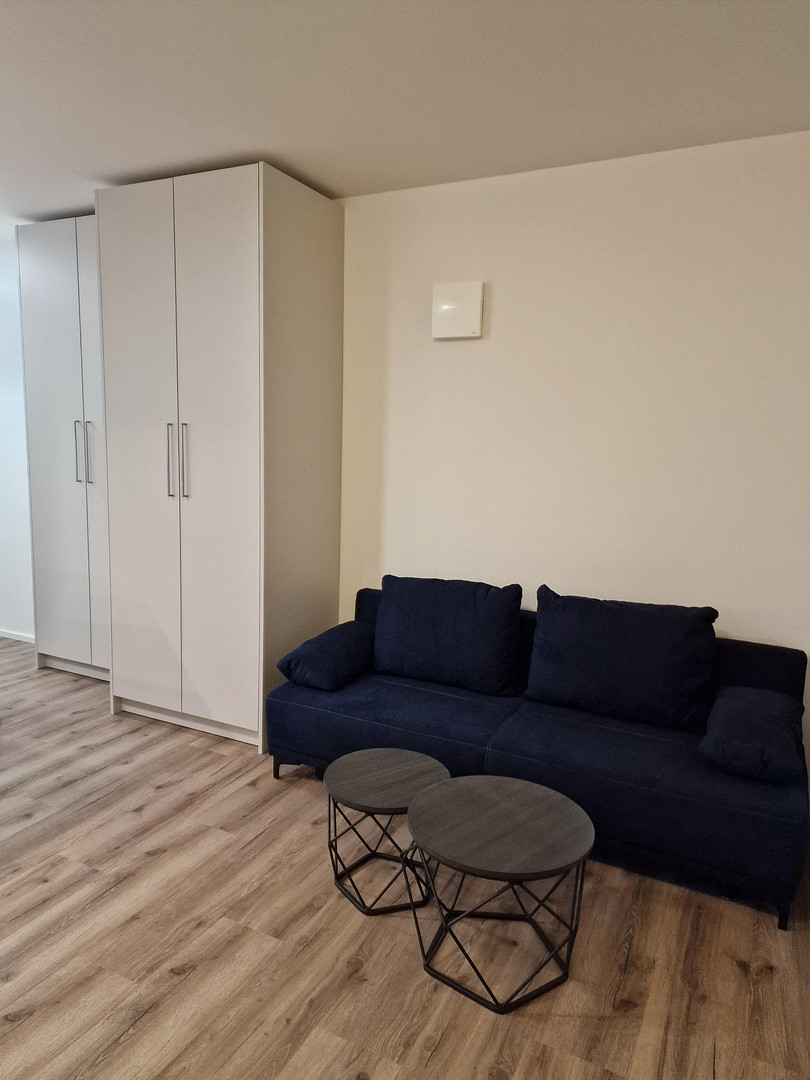 Möblierte Neubau Erdgeschosswohnung - inkl. Tiefgarage, Luxusausstattung, mit Garten – 80809 München(Milbertshofen) – Vorschaubild 5