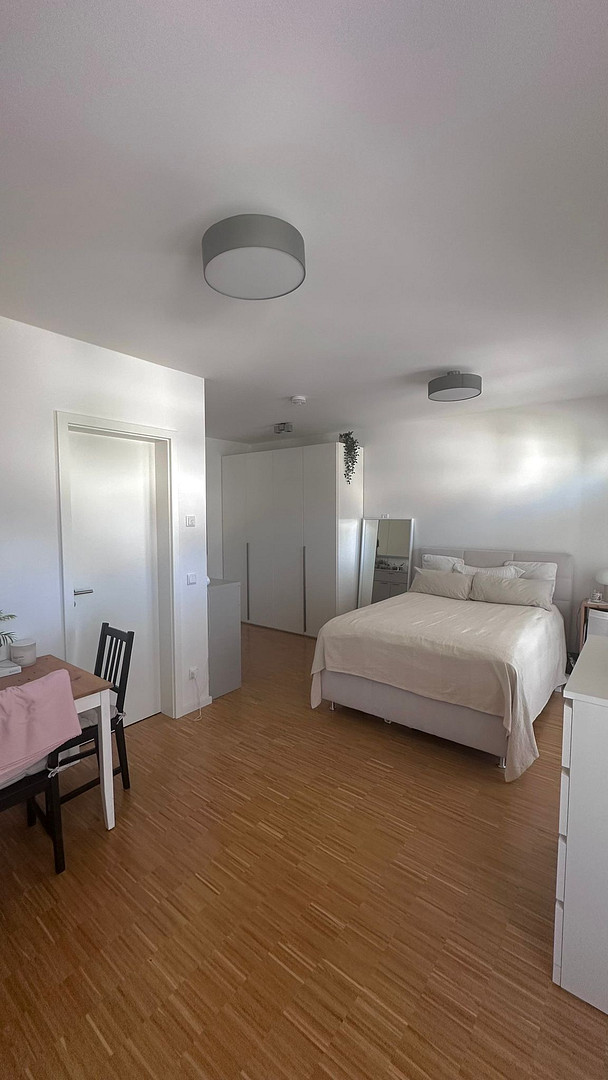 Neubau nach Erstbezug helles 1 Zimmer Apartment KfW 40+, EBK, Balkon – Foto 4