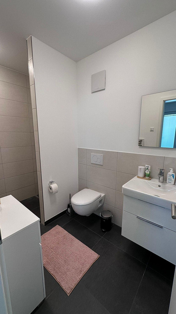 Neubau nach Erstbezug helles 1 Zimmer Apartment KfW 40+, EBK, Balkon – Foto 6