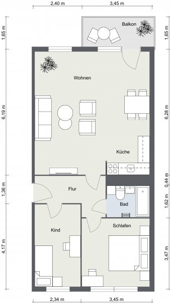 MEGA Ausblick, Küche, Fußboden und Badezimmer neu – Kurt Schneider Str. 22, 9122 Chemnitz(Markersdorf) – Vorschaubild 16