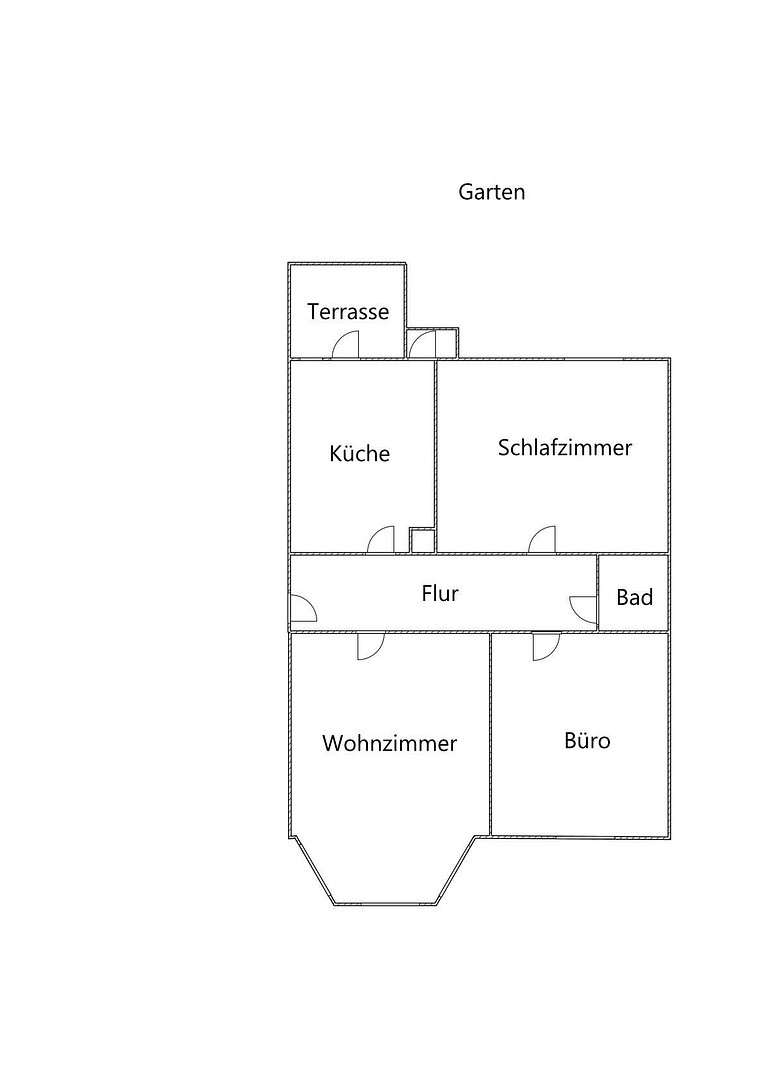 Zentrale 3ZKB mit Balkon und Garten in der Südstadt – Widukindstraße 4, 33098 Paderborn – Vorschaubild 8