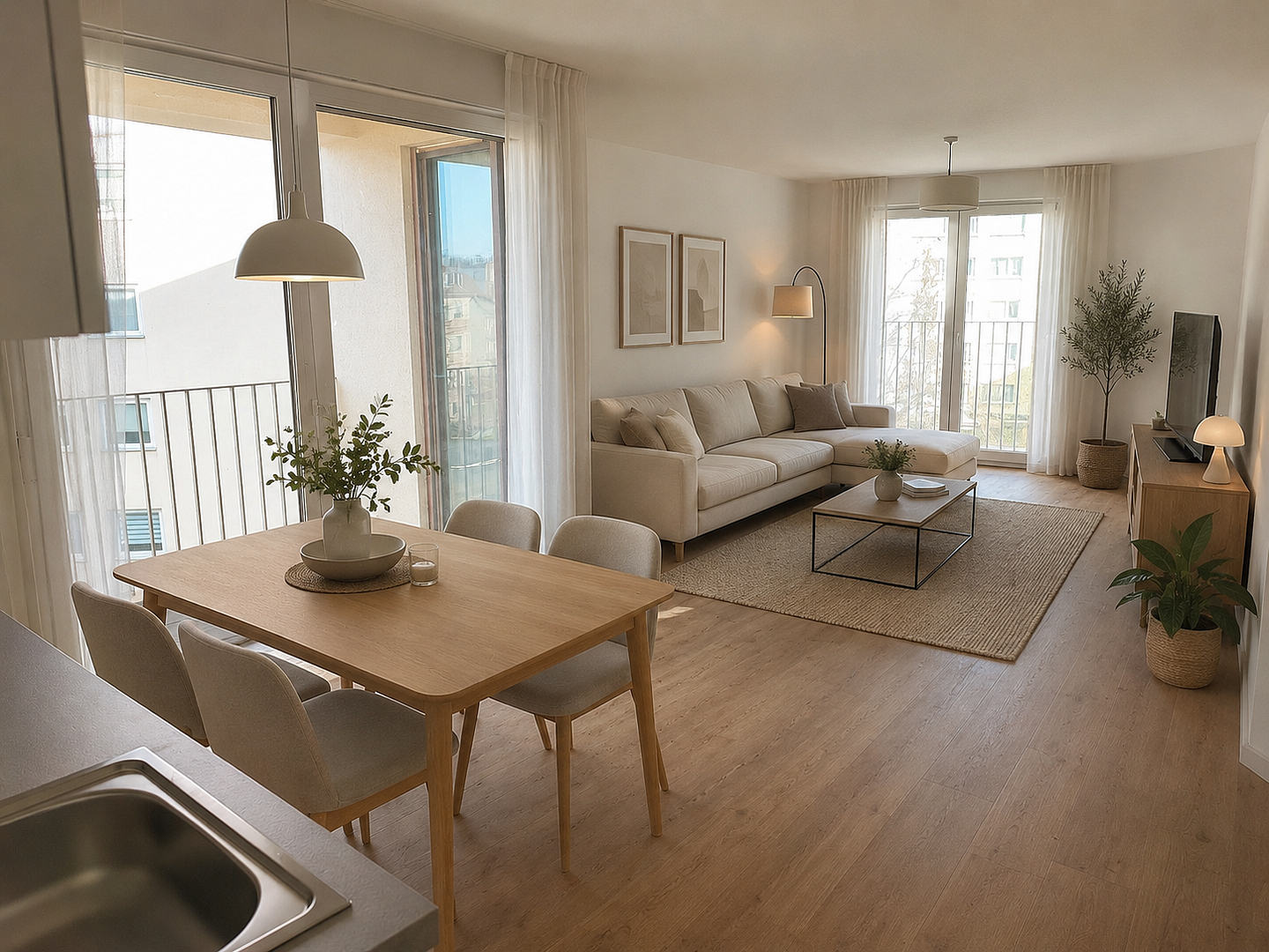 *Neuwertig* 3-Zimmer-Wohnung mit Balkon in Offenbach – 63067 Offenbach(Offenbach am Main) – Bild 1 von 10