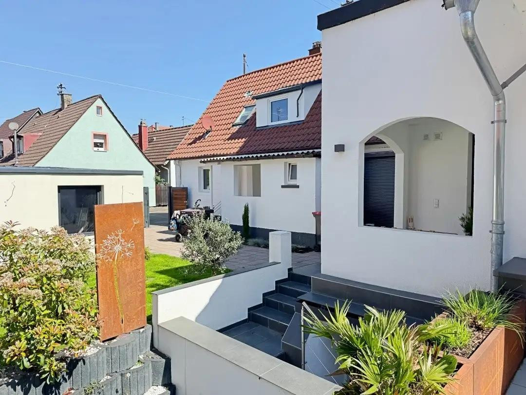 Zukunftssicheres Design-Atriumhaus: Klasse B, 12kWp PV, Klima, Kamin & Einlieger-Option – Karlsruhe(Daxlanden) – Vorschaubild 25