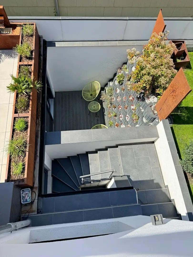 Zukunftssicheres Design-Atriumhaus: Klasse B, 12kWp PV, Klima, Kamin & Einlieger-Option – Karlsruhe(Daxlanden) – Vorschaubild 30