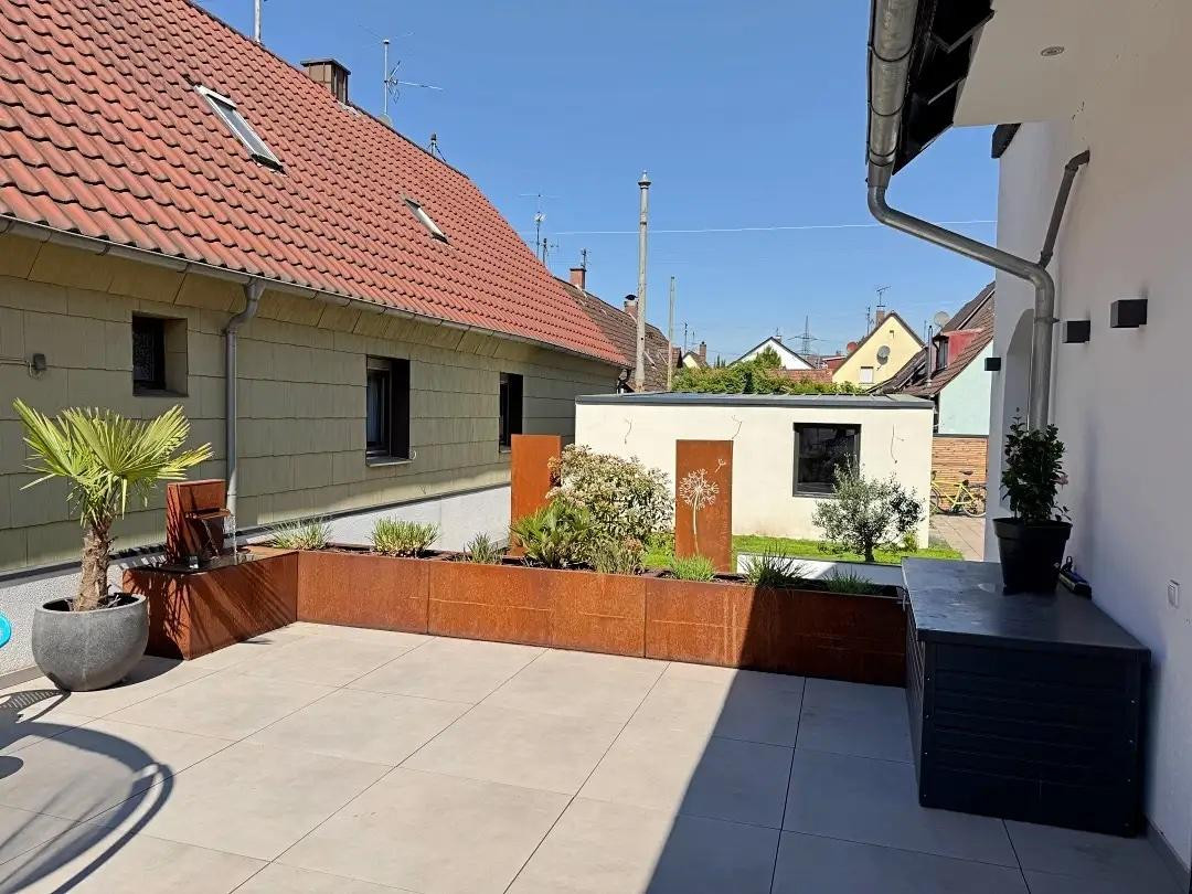 Zukunftssicheres Design-Atriumhaus: Klasse B, 12kWp PV, Klima, Kamin & Einlieger-Option – Karlsruhe(Daxlanden) – Vorschaubild 23