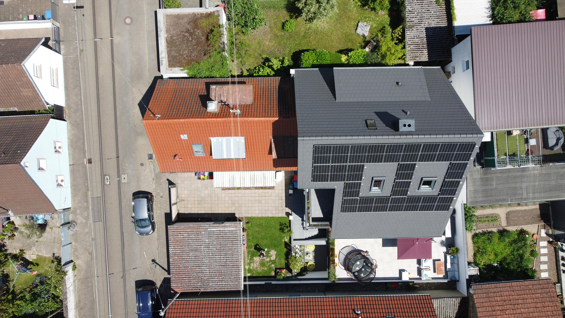Zukunftssicheres Design-Atriumhaus: Klasse B, 12kWp PV, Klima, Kamin & Einlieger-Option – Karlsruhe(Daxlanden) – Vorschaubild 22