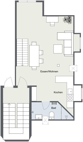 Loftfeeling auf 2 Ebenen, außergewöhliche & lichtdurchflutete Galeriewohnung – Böttgerstr. 5, 4328 Leipzig(Paunsdorf) – Vorschaubild 22