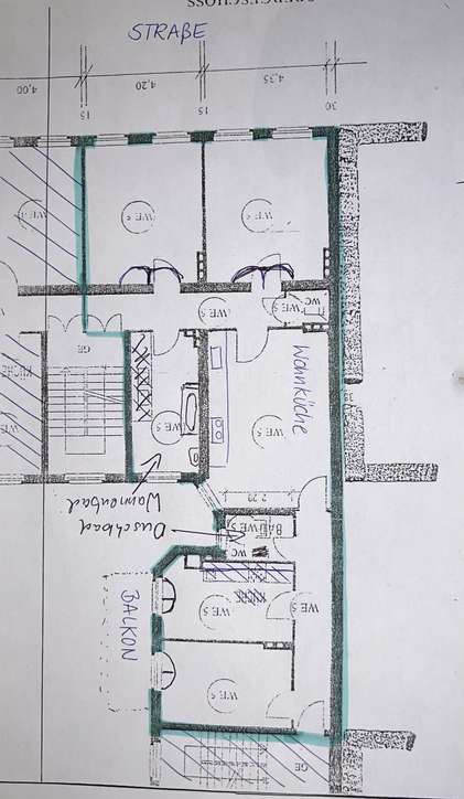 Tolle 4 Zimmer Altbauwohnung in Kreuzberg mit Wohnküche nahe Paul-Lincke Ufer, Südbalkon, Parkett – Berlin(Kreuzberg) – Vorschaubild 11