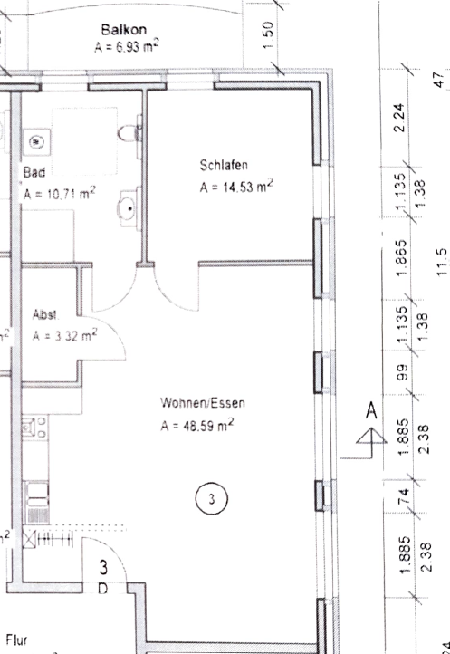 Attraktive 2-Zimmerwohnung mit Balkon im Neubau in Rethem/ Aller – Mühlenstraße 2, 27336 Rethem(Rethem (Aller)) – Vorschaubild 4