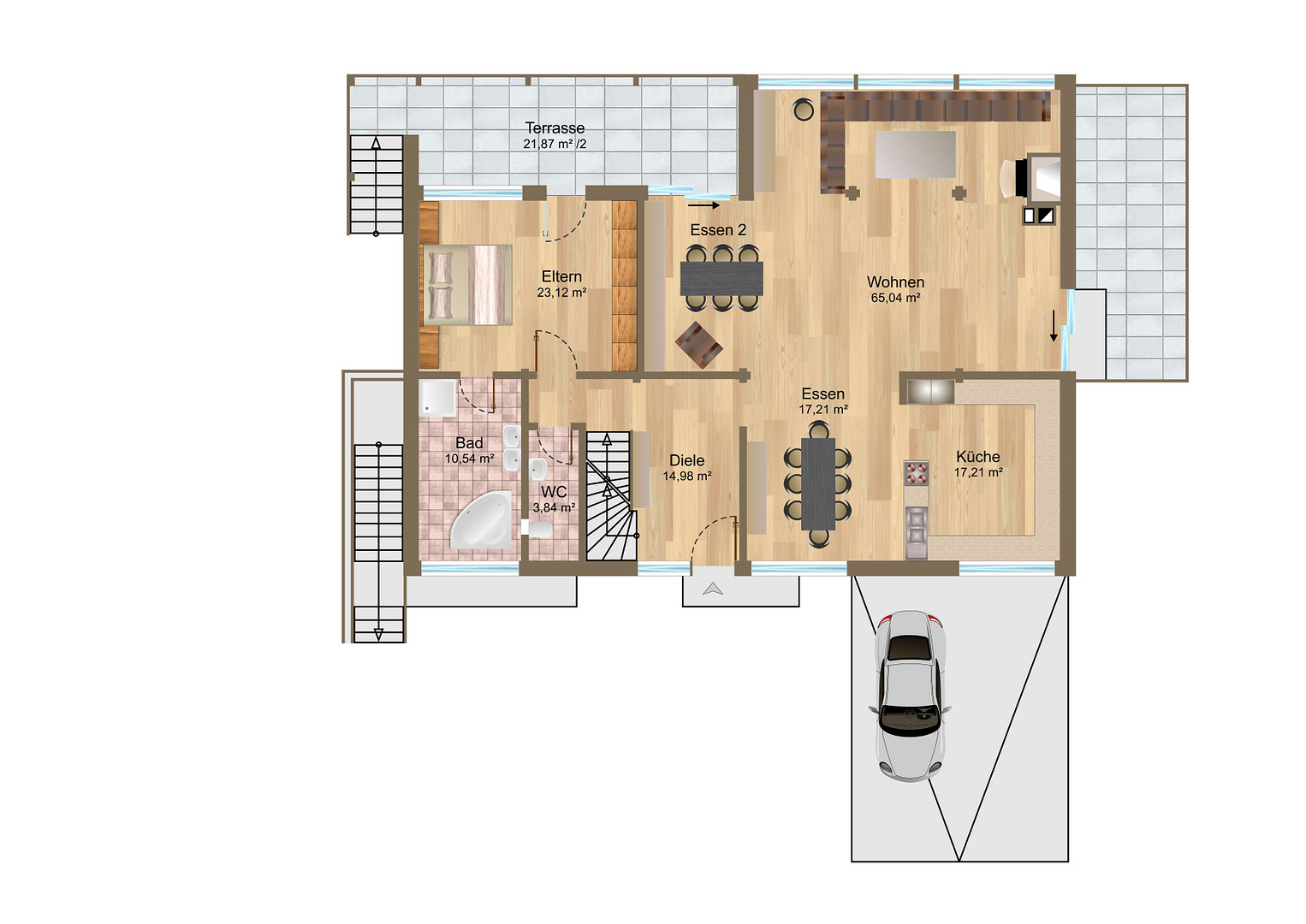 Großzügiges Einfamilienhaus mit Panoramablick und Einliegerwohnung – Birkenau – Vorschaubild 23