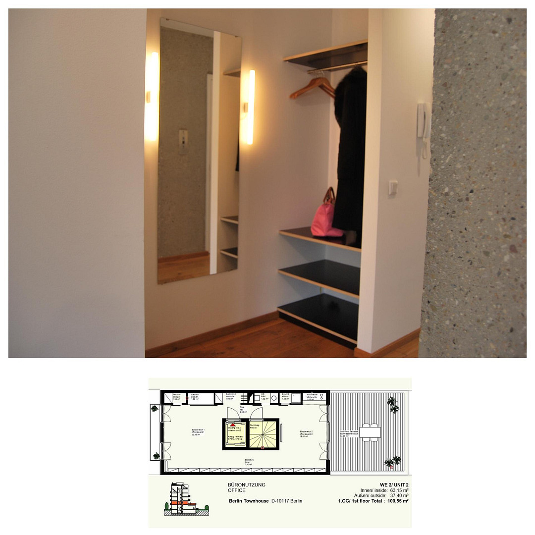 EXKLUSIVE BELLE ETAGE*1a Geschäftswohnung*MITTEN IN MITTE*ruhig sonnig sicher – Caroline-von-Humboldt-Weg 12, 10117 Berlin(Mitte) – Vorschaubild 4