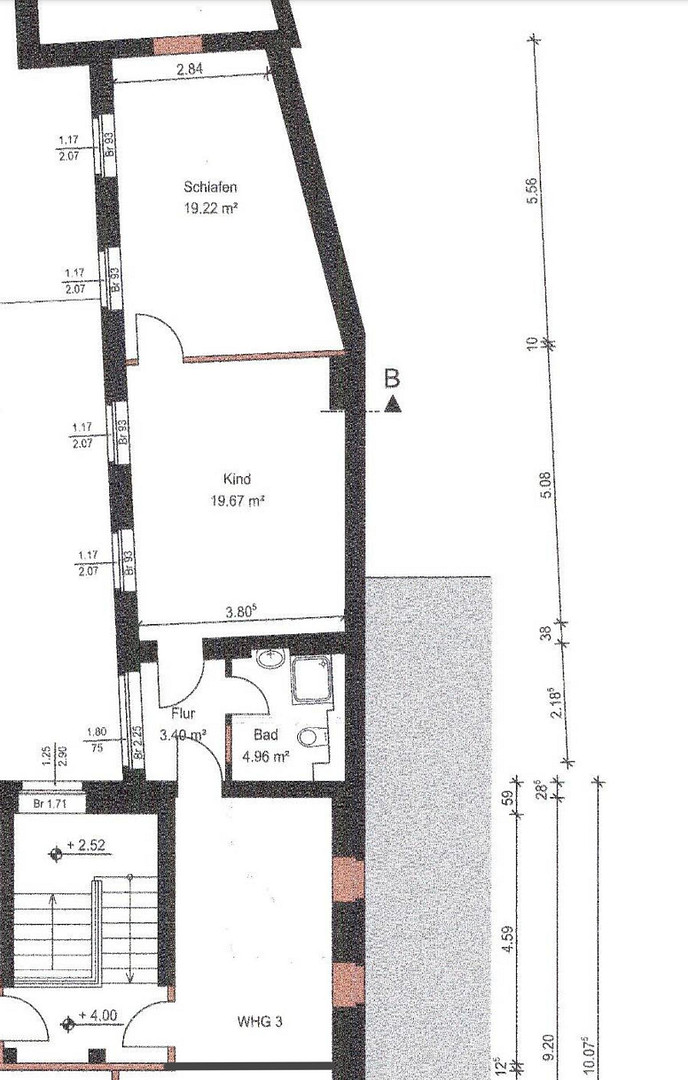 Geräumige 66 m² 2-Zimmer-Wohnung kernsaniert | 1. OG | Parkett/Vinyl & neues Vollbad | Uerdingen – Niederstraße 62, 47829 Krefeld(Uerdingen) – Vorschaubild 6
