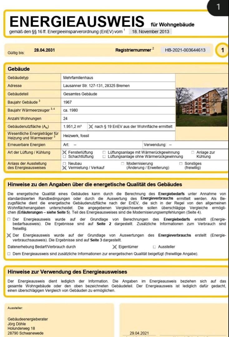 *Sofort bezugsfrei* 3-Zimmer-Wohnung  Ellenerbrok-Schevemoor – Lausanner Straße 127-131, 28325 Bremen(Osterholz) – Vorschaubild 15