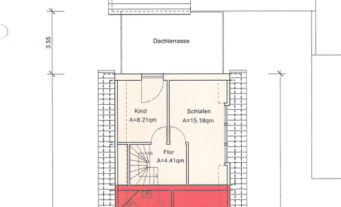 Ab 1.6.26: 70m² Wohnung mit Dachterrasse zentral in Sottrum, PKW-Stellplatz – Lindenstraße, 27367 Sottrum – Vorschaubild 11