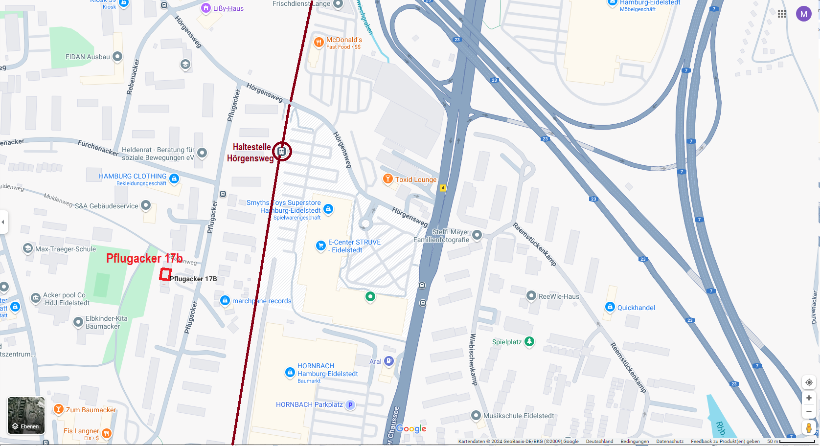 Helle voll möblierte Maisonette-Wohnung auf 2 Ebenen in ruhiger Lage in Hamburg-Eidelstedt – Pflugacker 17 b, 22523 Hamburg(Eidelstedt) – Vorschaubild 37
