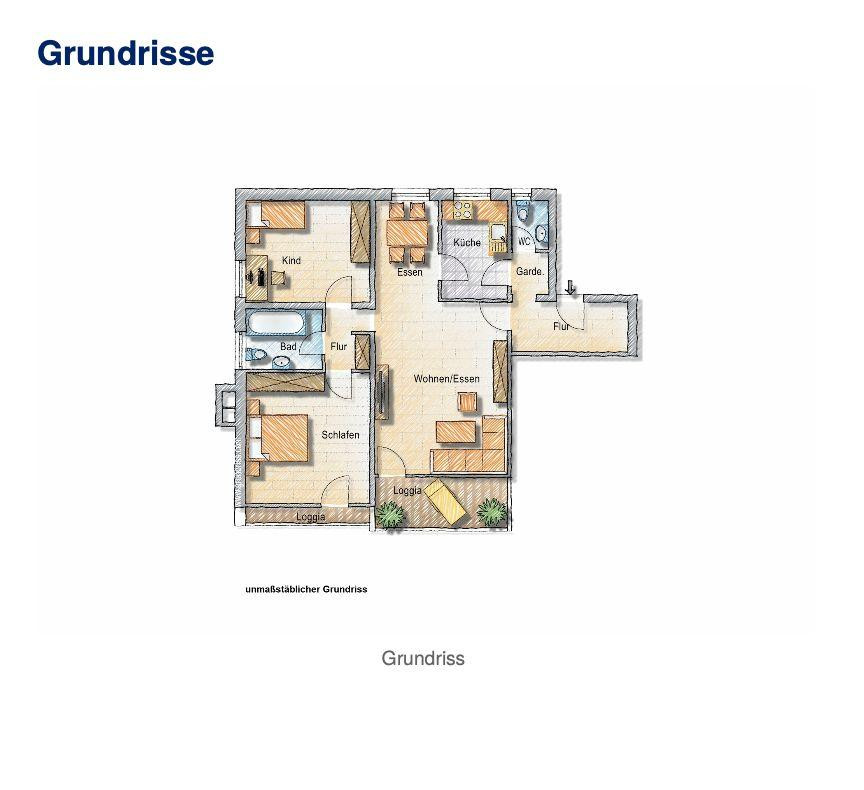 Zentral & grün: 3-Zimmer-Wohnung mit Garten & EBK in Hehlentor – Bierwirth's Wiese 11, 29223 Celle – Vorschaubild 14