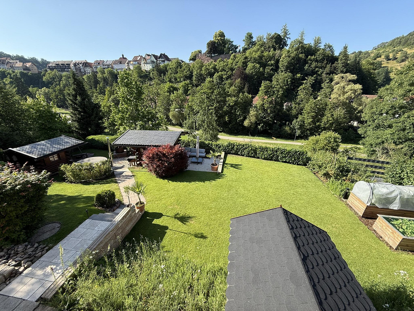 Außergewöhnliches Einfamilienhaus in wunderschöner Aussichtslage *provisionsfrei* – Wildberg – Vorschaubild 2