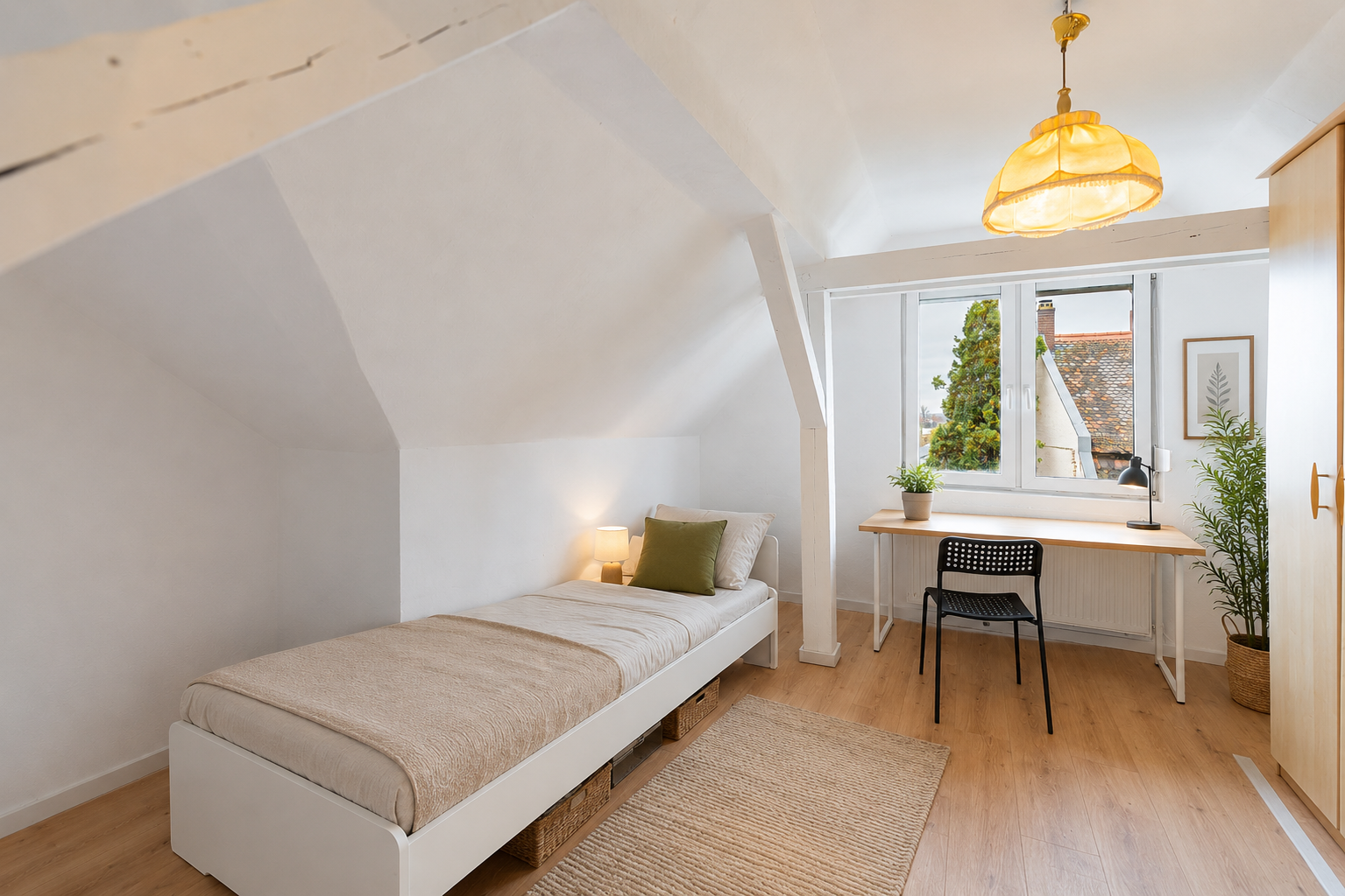 Wunderschöne 3 Zi Dachgeschoss Wohnung mit Balkon und Küche – Konradstr., 90429 Nürnberg(Muggenhof) – Vorschaubild 6