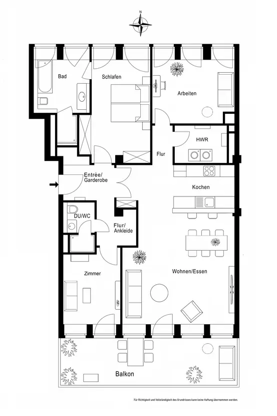 Exklusive 4-Zimmer-Residenz mit Südbalkon & Concierge im Gerling Quartier | Sofort bezugsfrei – 50670 Köln(Innenstadt) – Vorschaubild 21