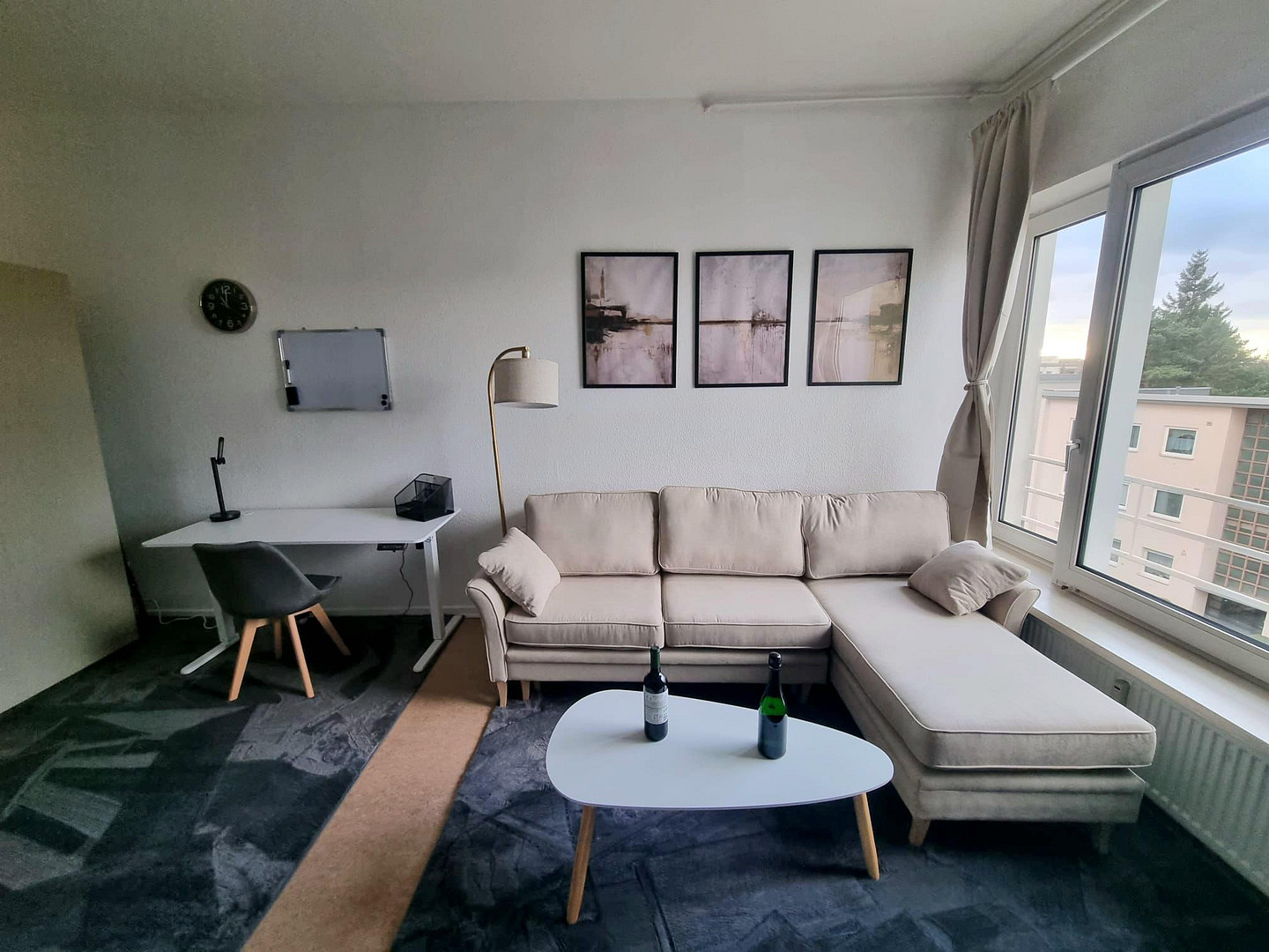 Helle, geräumige, möblierte Wohnung mit Balkon in zentraler Lage nahe U Alt-Mariendorf – 12107 Berlin(Mariendorf) – Vorschaubild 4