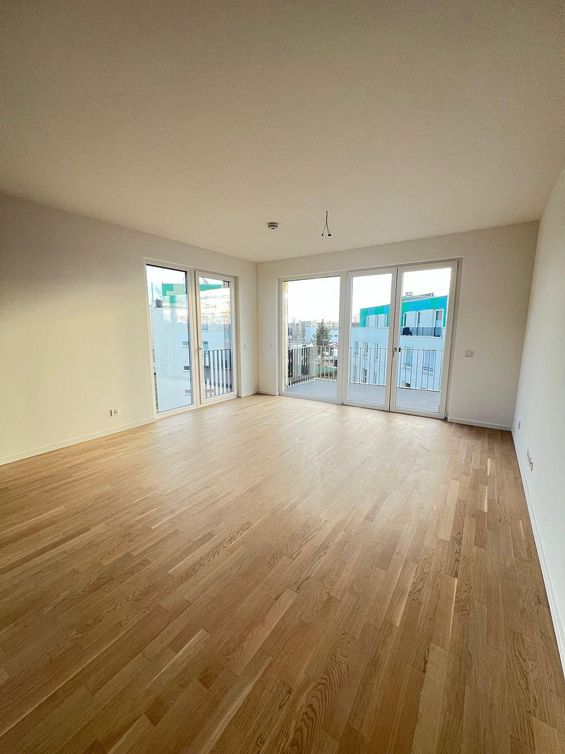 Moderne 4-Zimmer Wohnung mit Südbalkon, Einbauküche und Tiefgaragenstellplatz (Neubau), von privat – Foto 6