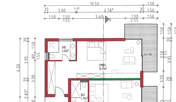 Zweit- oder Erstwohnsitz Apartment Wohnung, möbliert, voll ausgestattet, einziehen wohlfühlen – Amalienbadstraße 37, 76227 Karlsruhe(Durlach) – Vorschaubild 20