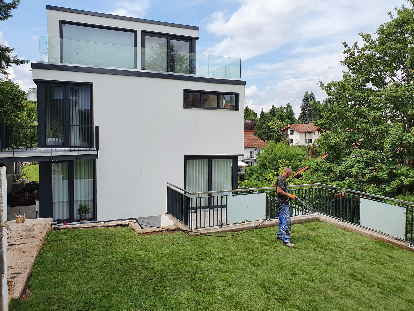 Luxuriöse Neubau-Immobilie in Naturnähe: Modern, lichtdurchflutet und vielseitig – 55543 Bad Kreuznach – Vorschaubild 3