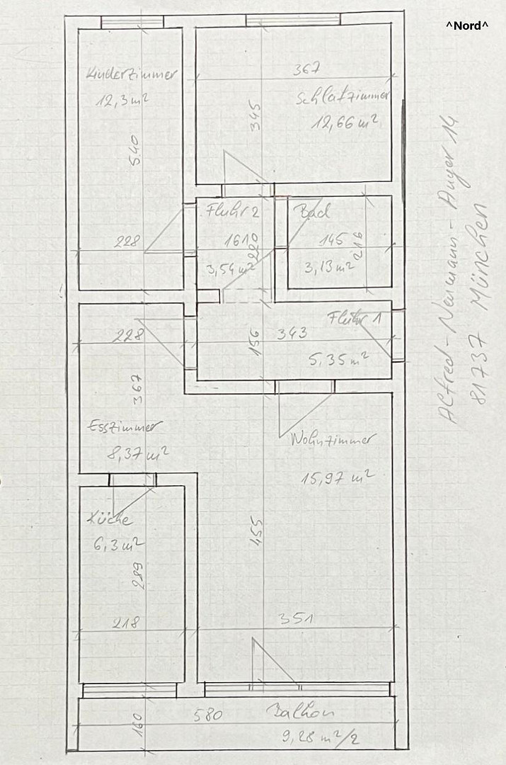 Geschmackvolle 3-Zimmer-Wohnung mit gehobener Innenausstattung mit Balkon in München Perlach – Alfred-Neumann-Anger 14, 81737 München(Neuperlach) – Vorschaubild 21