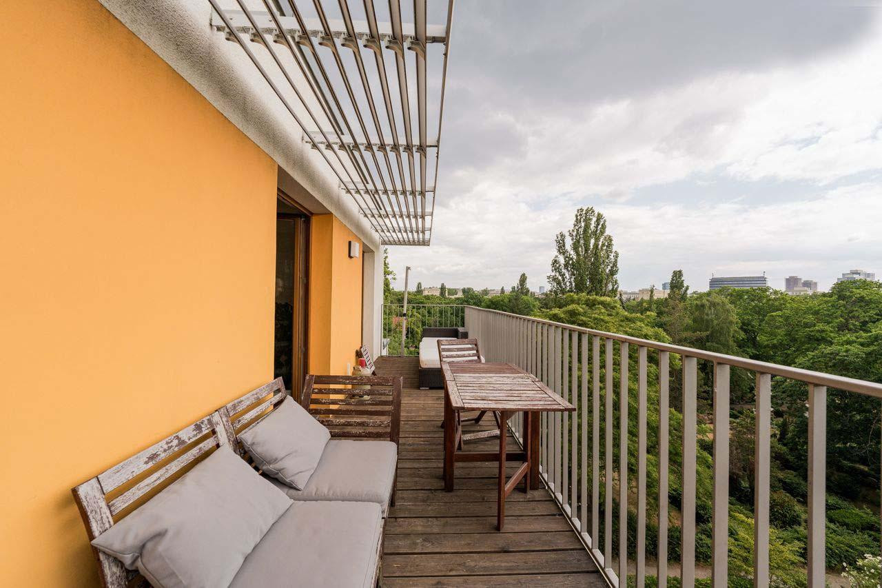 Penthouse appartment mit großer Dachterasse (möbliert) – Diestelmeyer Str. 5a, 10249 Berlin(Friedrichshain) – Vorschaubild 8