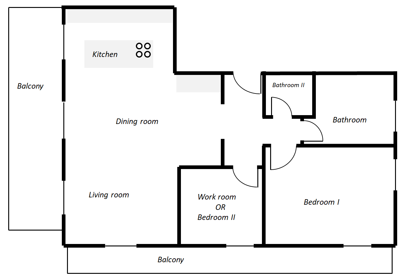 Penthouse appartment mit großer Dachterasse (möbliert) – Diestelmeyer Str. 5a, 10249 Berlin(Friedrichshain) – Vorschaubild 18