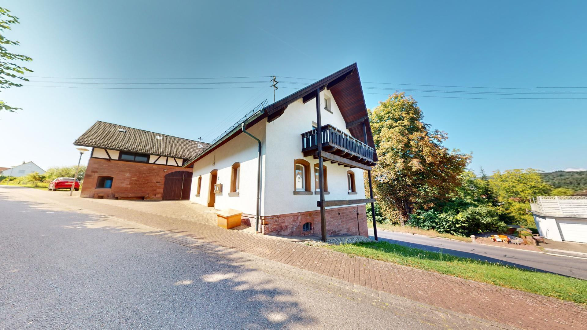 charmates Einfamilienhaus nebst Garage und Lagergebäude + Option auf Bauplatz – Bannholz 2, 74834 Elztal(Rittersbach) – Vorschaubild 2