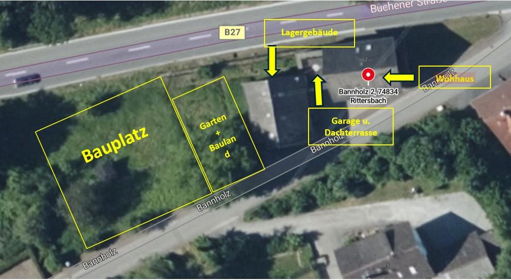 charmates Einfamilienhaus nebst Garage und Lagergebäude + Option auf Bauplatz – Bannholz 2, 74834 Elztal(Rittersbach) – Vorschaubild 33