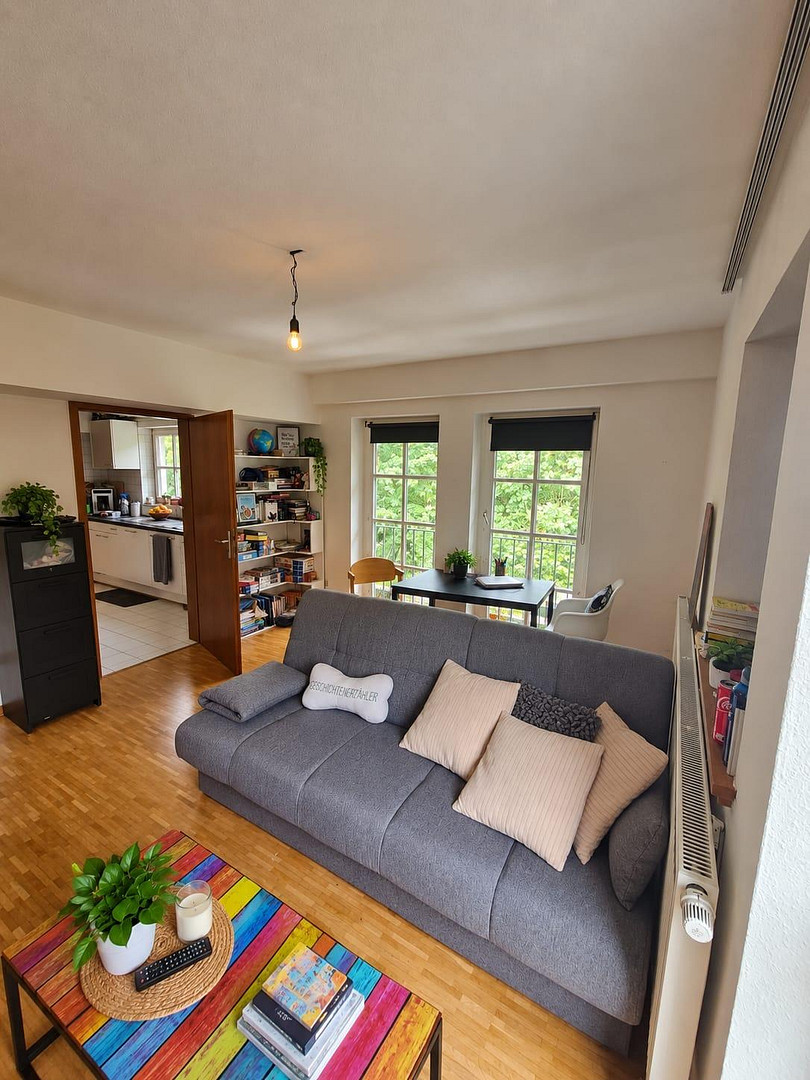 Schöne, geräumige 75m² Wohnung in MS- Wolbeck 2 Zi mit direktem Zugang zum Fluss "Angel" – 48167 Münster(Wolbeck) – Vorschaubild 3