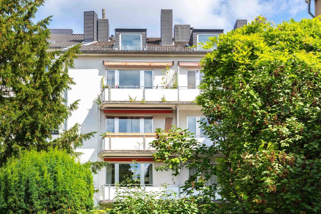 Helles, ruhiges 1-Zimmer-Apartment mit Gartenblick Hochparterre – ab 01.09. bezugsfrei