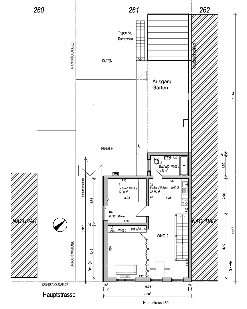 1-2 Familienhaus in Elmpt als Kapitalanlage – Hauptstr. 80, 41372 Niederkrüchten(Elmpt) – Vorschaubild 46