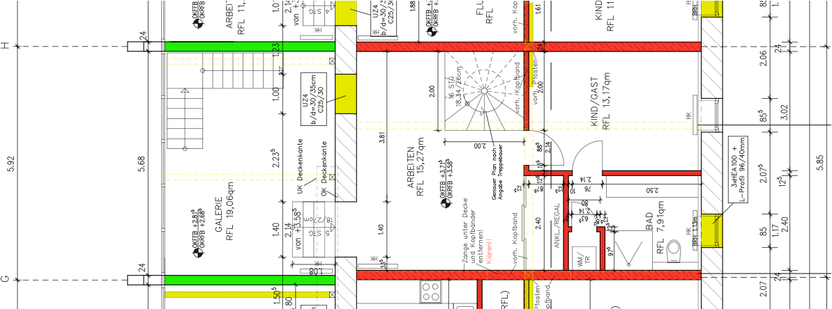 Designer Loft inkl. Balkon & Terrasse in denkmalgeschützter Anlage, von Privat – 63075 Offenbach(Rumpenheim) – Vorschaubild 41