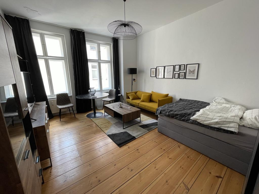 Neu renoviert, voll möbliert, 1 Zi. Whg, all inclusive Miete, befristet – Adresse Pettenkoferstraße 7, 10247 Friedrichshain – Vorschaubild 11