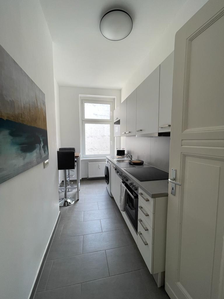 Neu renoviert, voll möbliert, 1 Zi. Whg, all inclusive Miete, befristet – Adresse Pettenkoferstraße 7, 10247 Friedrichshain – Vorschaubild 7