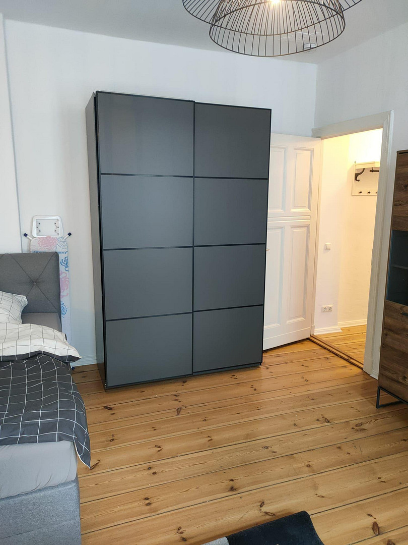 Neu renoviert, voll möbliert, 1 Zi. Whg, all inclusive Miete, befristet – Adresse Pettenkoferstraße 7, 10247 Friedrichshain – Vorschaubild 10