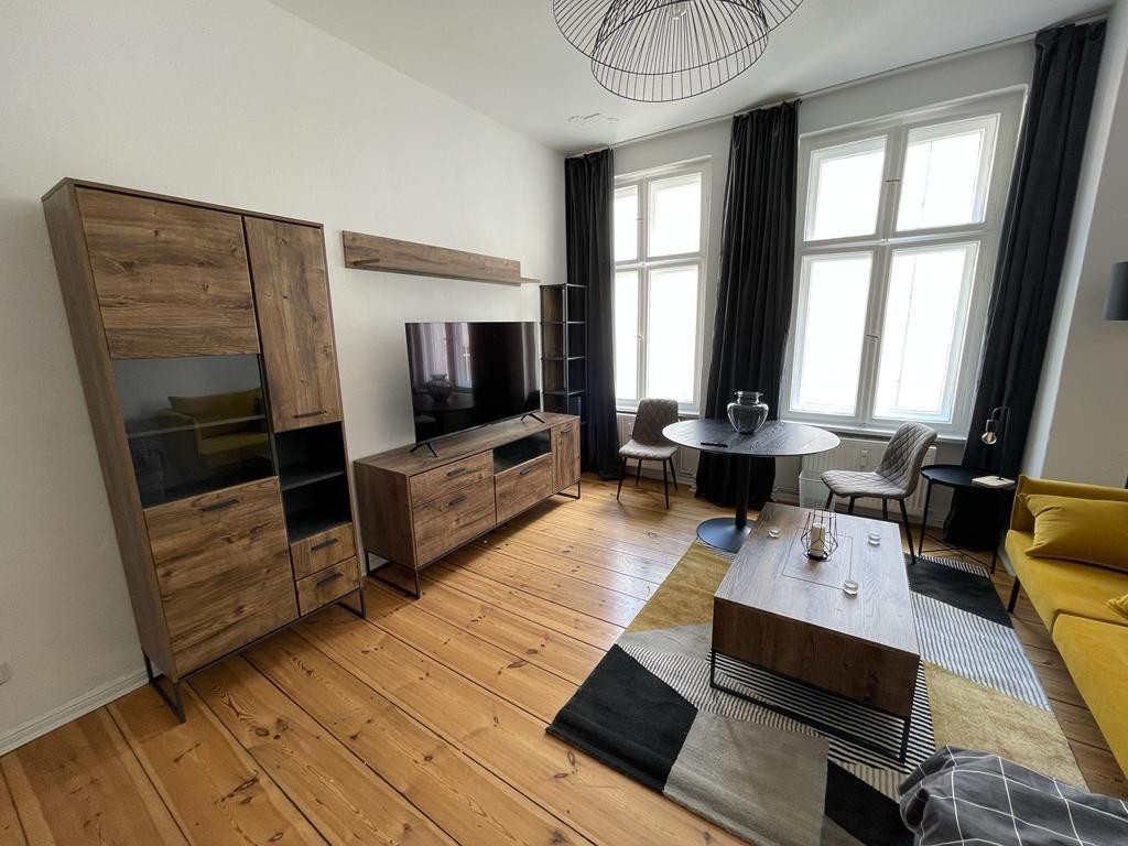 Neu renoviert, voll möbliert, 1 Zi. Whg, all inclusive Miete, befristet – Adresse Pettenkoferstraße 7, 10247 Friedrichshain – Vorschaubild 4